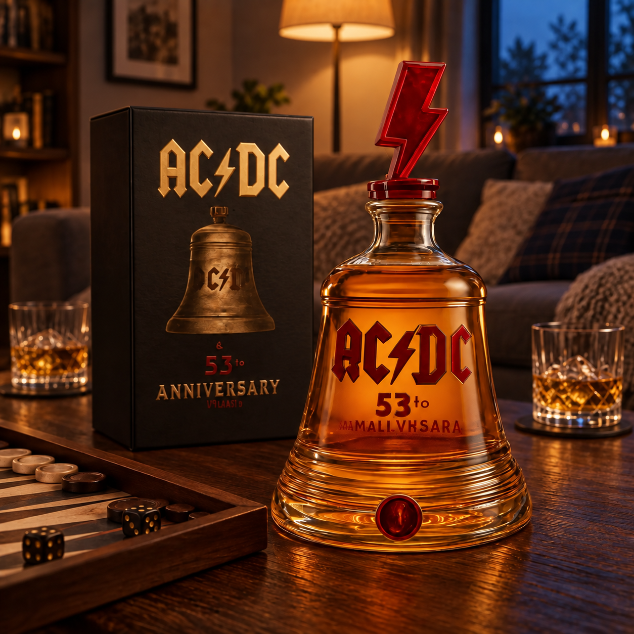 Karafka do whisky - Edycja AC/DC Hells Bells