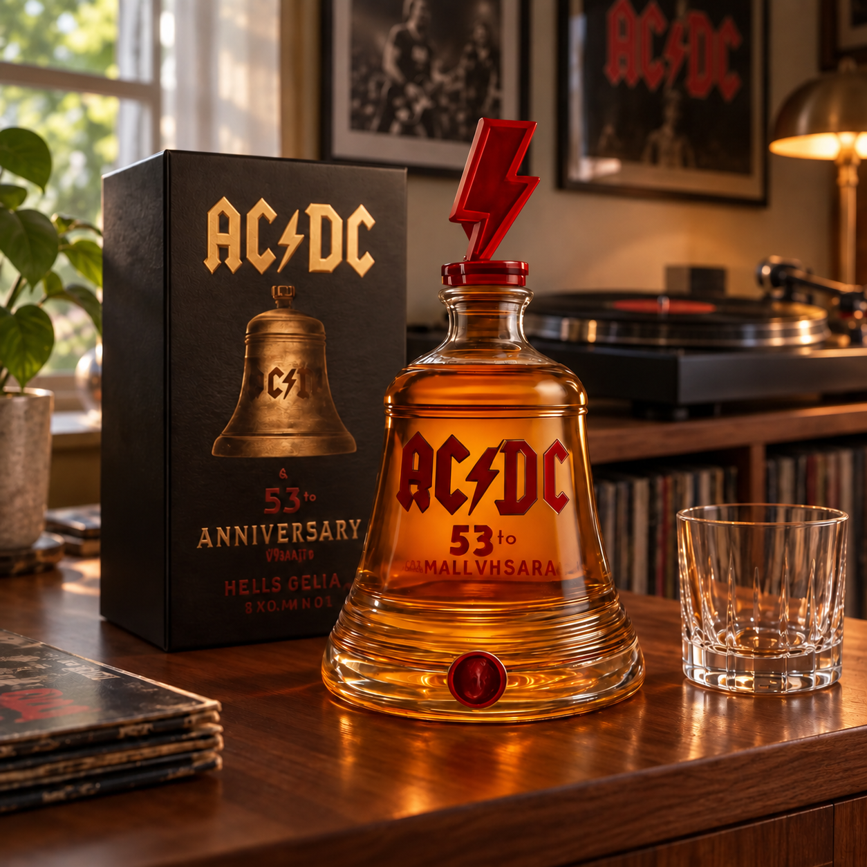 Karafka do whisky - Edycja AC/DC Hells Bells
