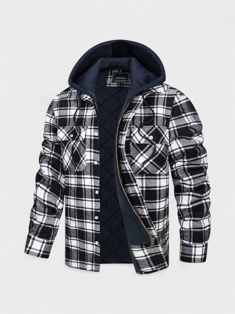 Asger™ | Ciepła męska kurtka z premium wełny