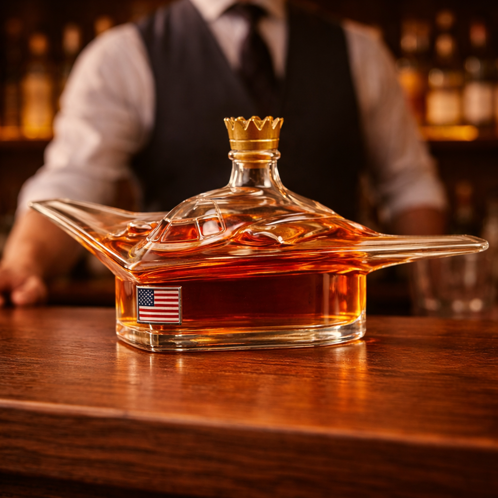 Karafka do whisky - Edycja Bombowca B-2