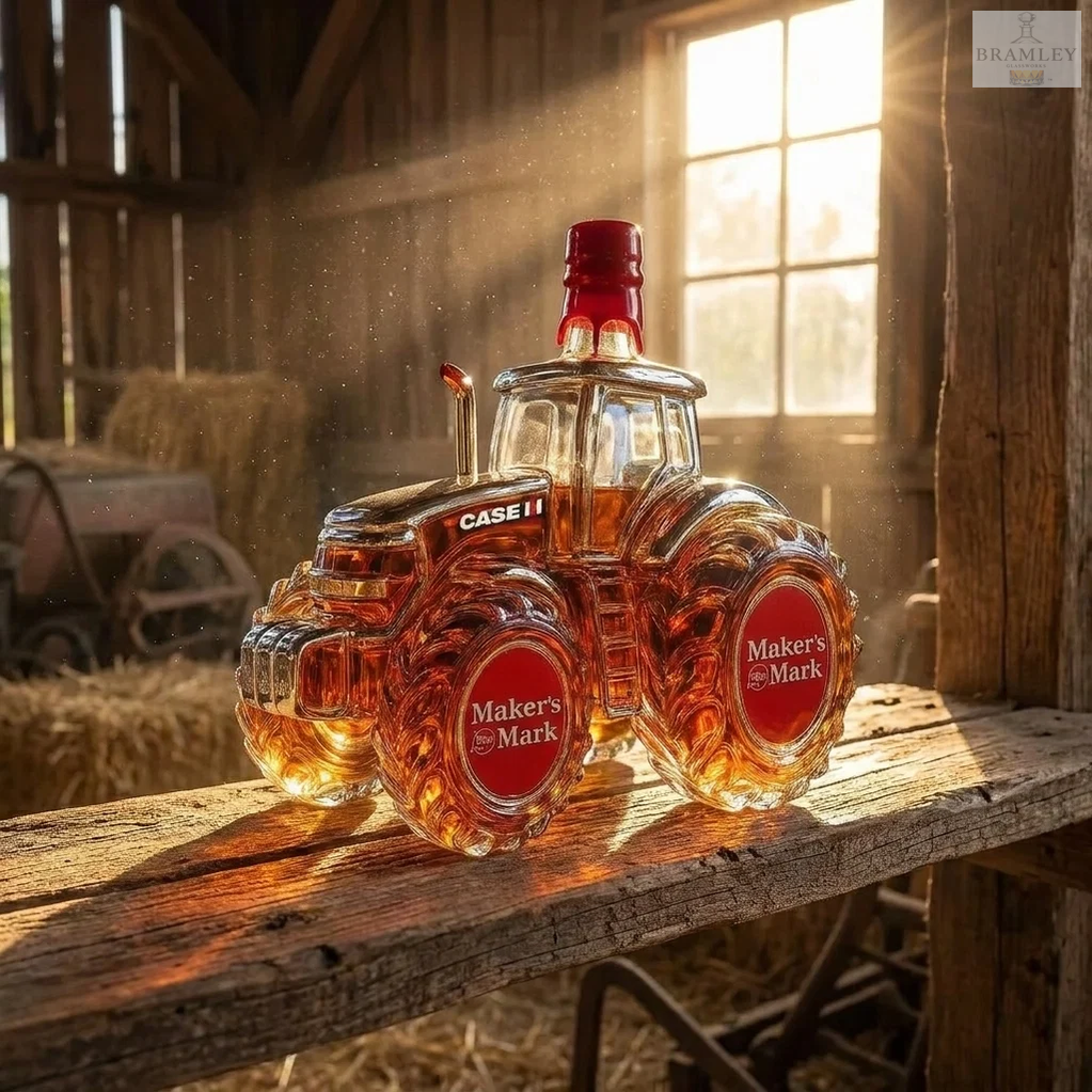 Karafka do whisky - Edycja Traktora Case IH