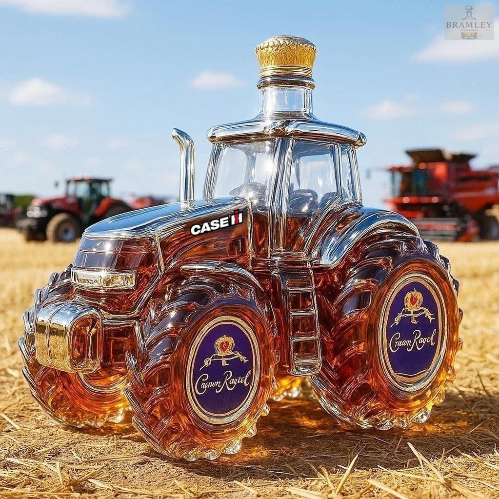 Karafka do whisky - Edycja Traktora Case IH