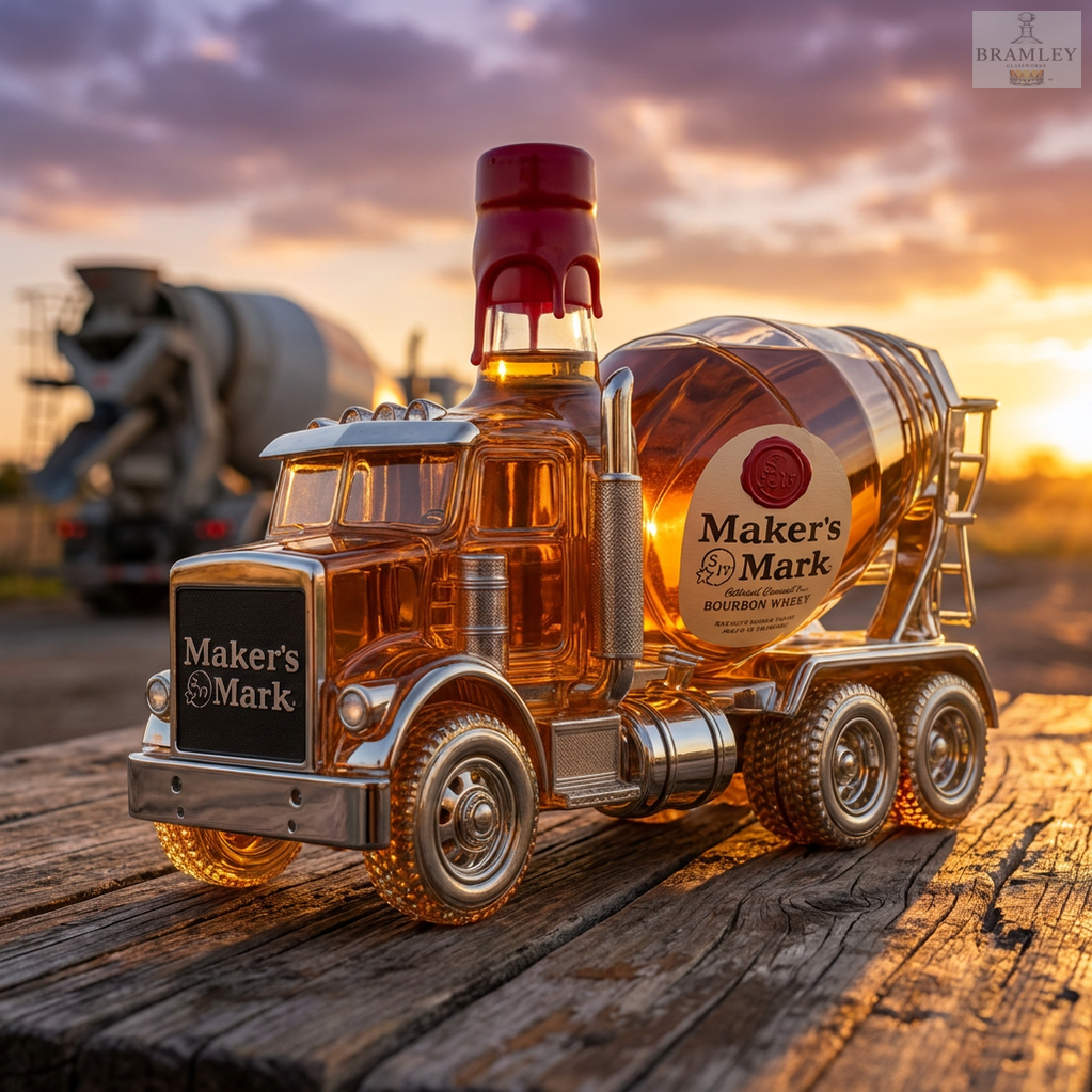 Karafka do whisky - Edycja Betoniarki