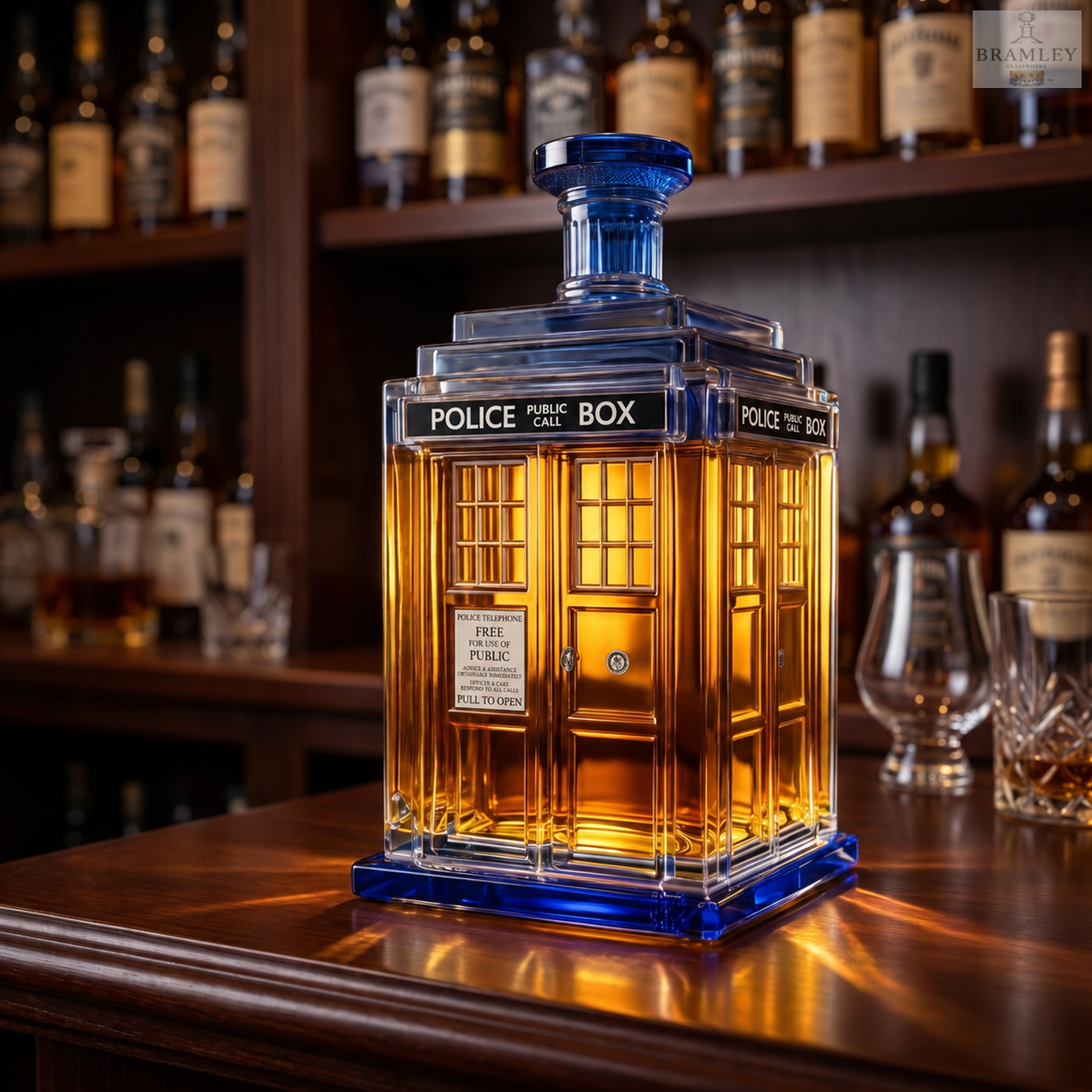 Karafka do whisky - Edycja Budki Policyjnej