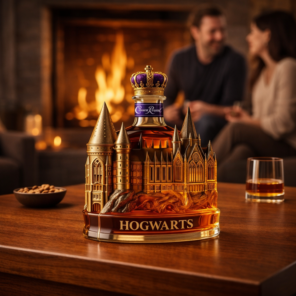 Karafka do whisky - Edycja Zamku Hogwart