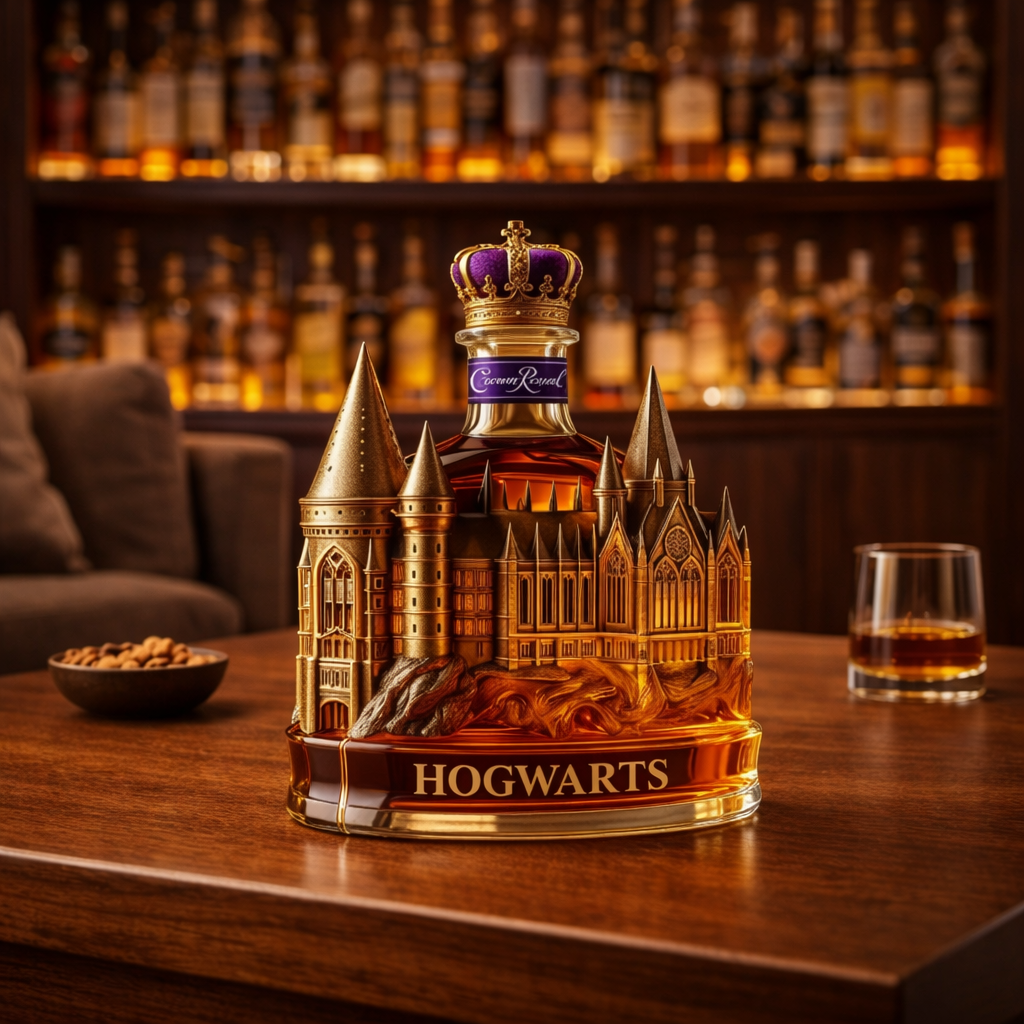 Karafka do whisky - Edycja Zamku Hogwart
