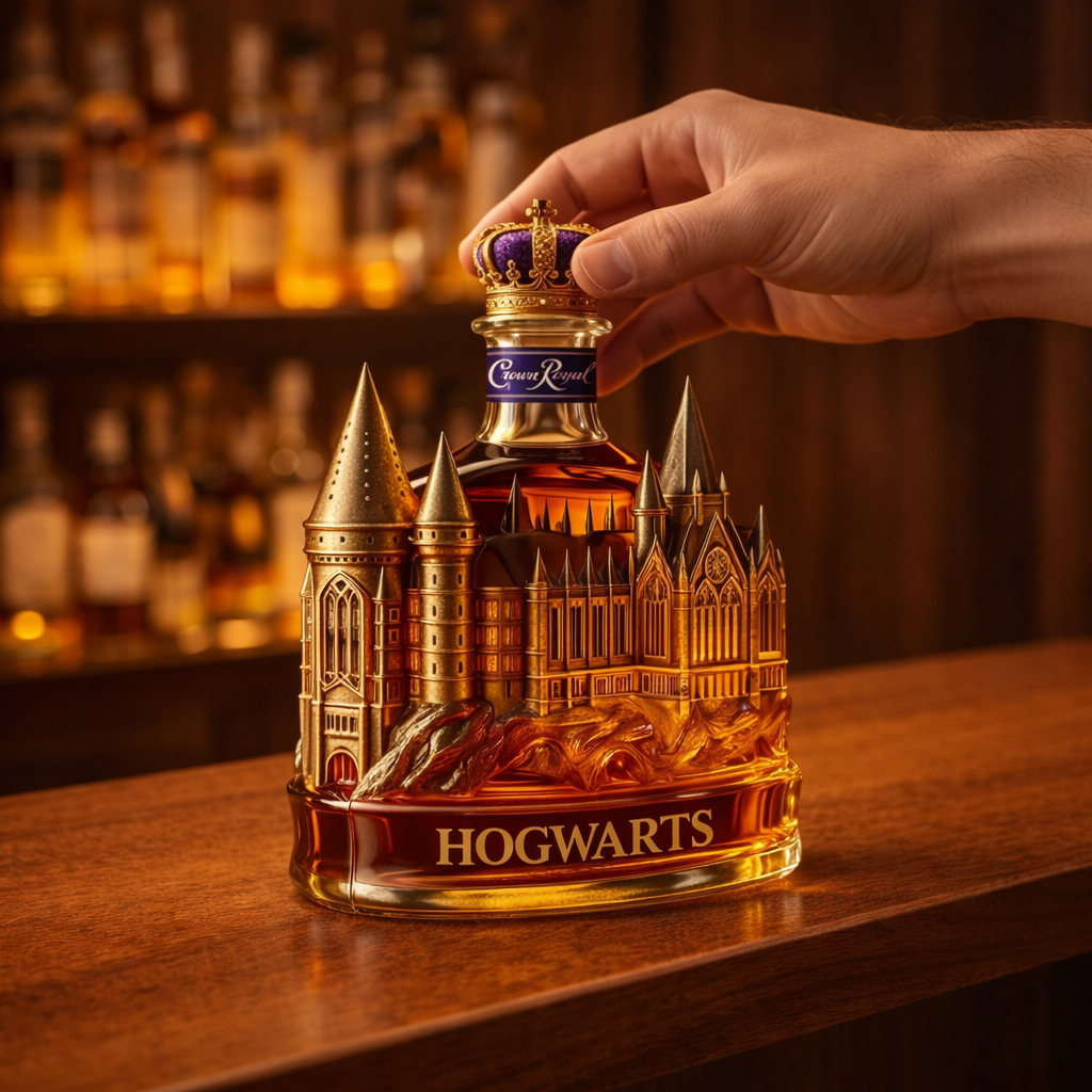 Karafka do whisky - Edycja Zamku Hogwart