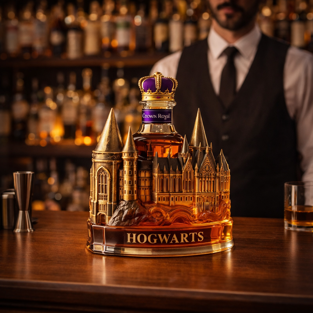 Karafka do whisky - Edycja Zamku Hogwart