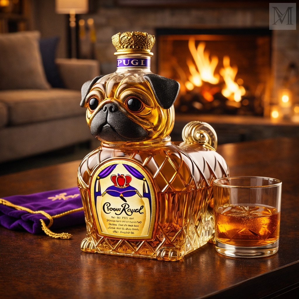 Karafka do Whisky - Edycja French Bulldog