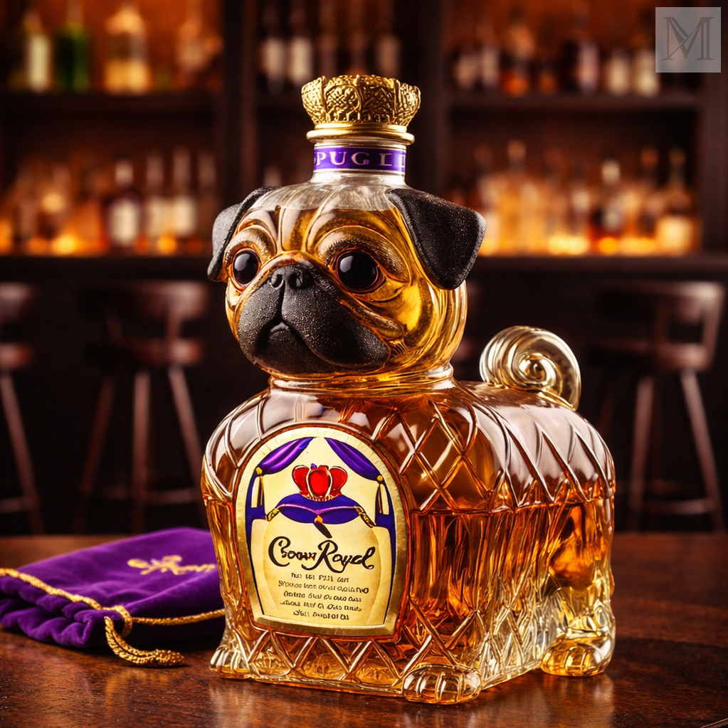 Karafka do Whisky - Edycja French Bulldog