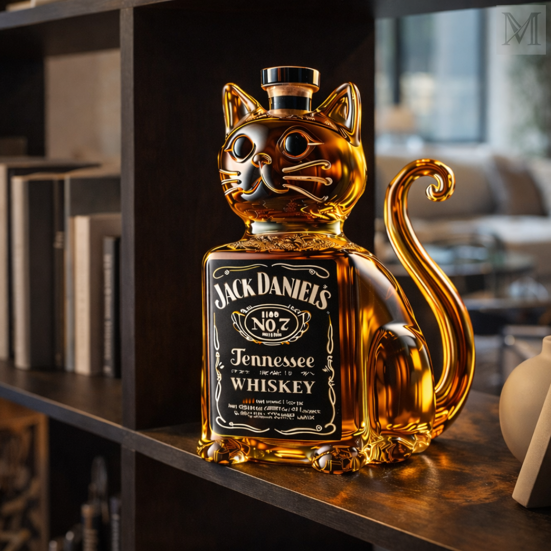 Karafka do Whisky - Edycja Kocia