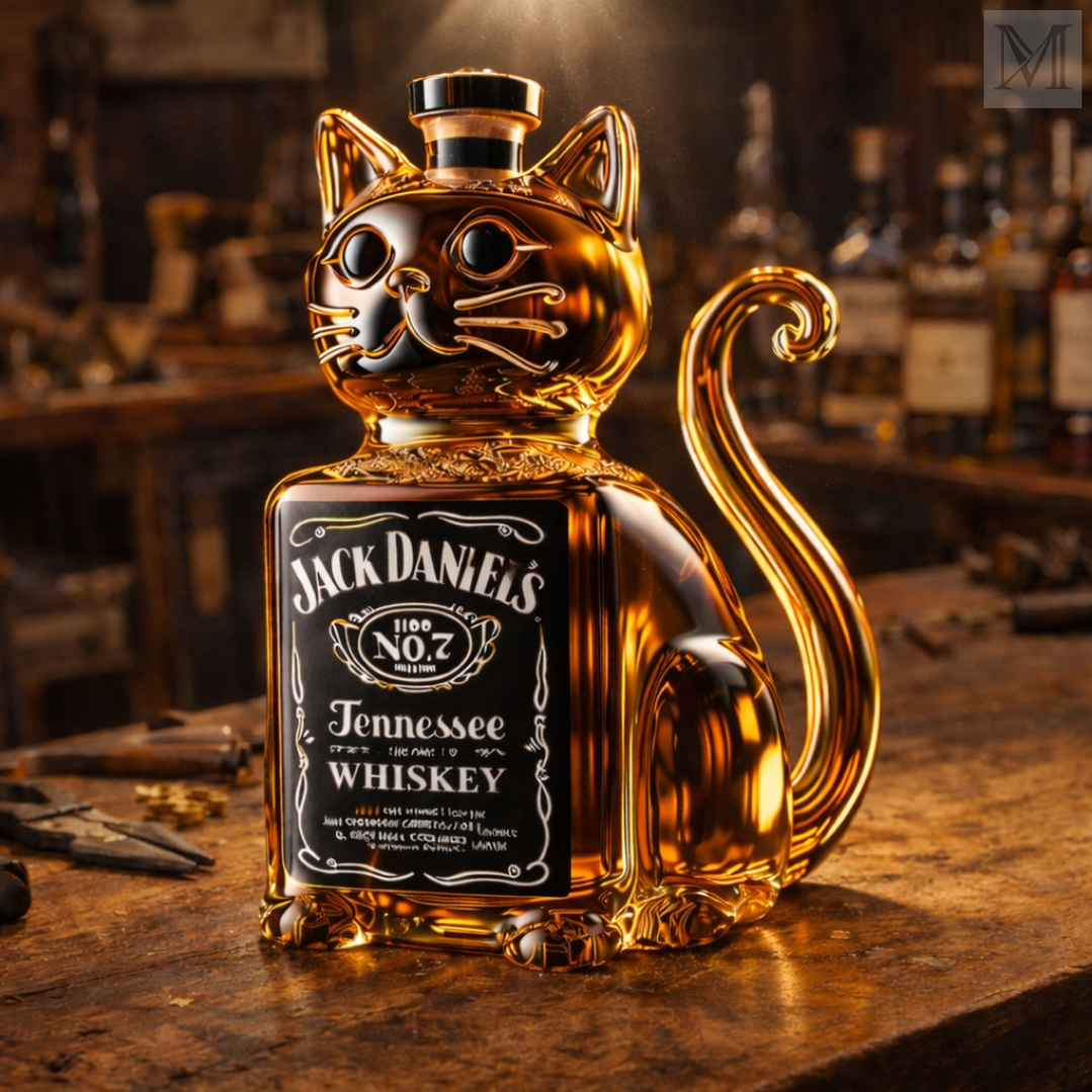 Karafka do Whisky - Edycja Kocia