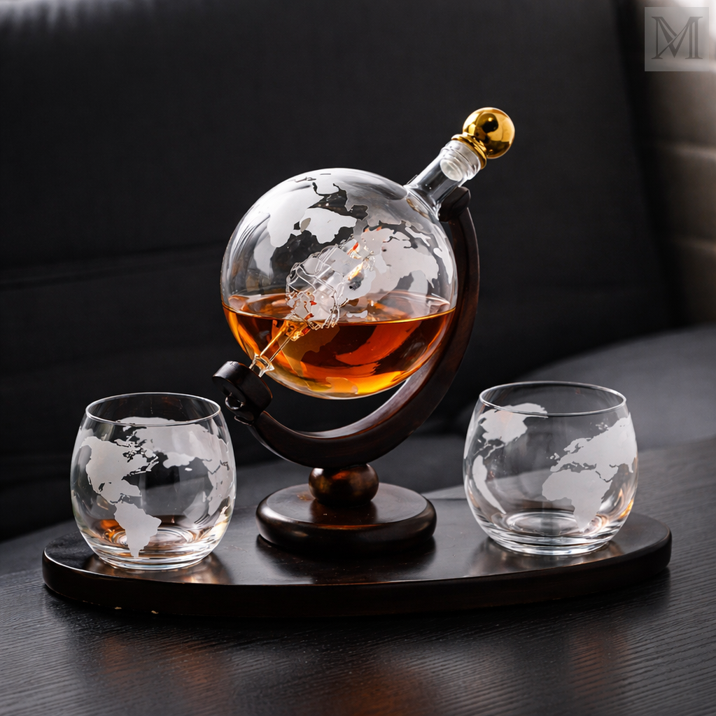 Karafka do Whisky - Edycja Mapa Świata
