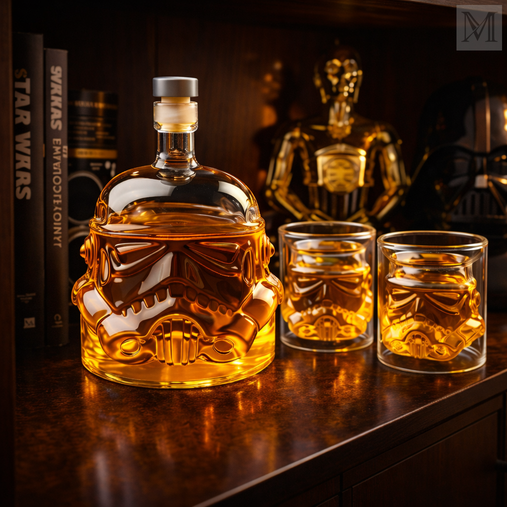 Karafka do Whisky - Zestaw z karafką i szklankami