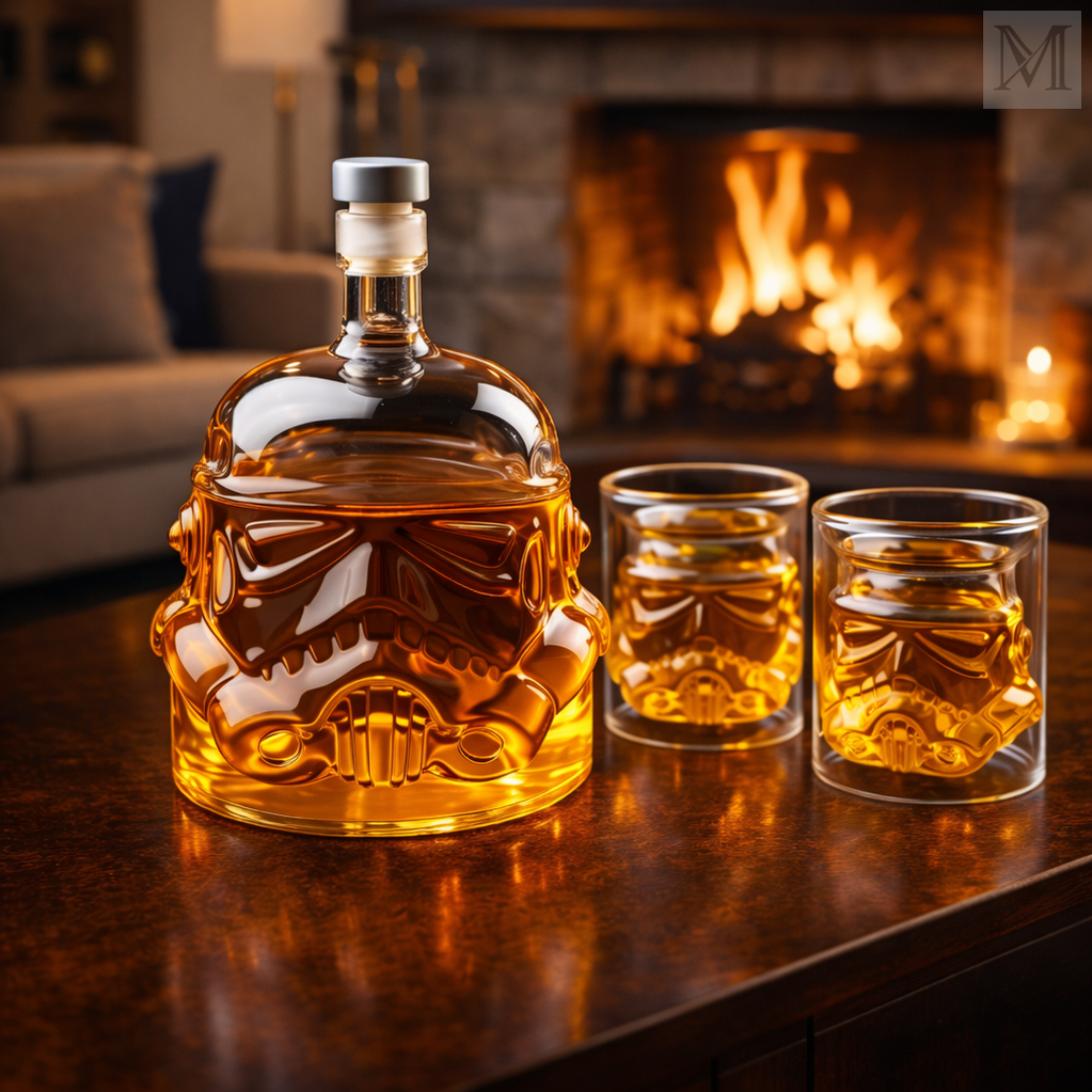 Karafka do Whisky - Zestaw z karafką i szklankami