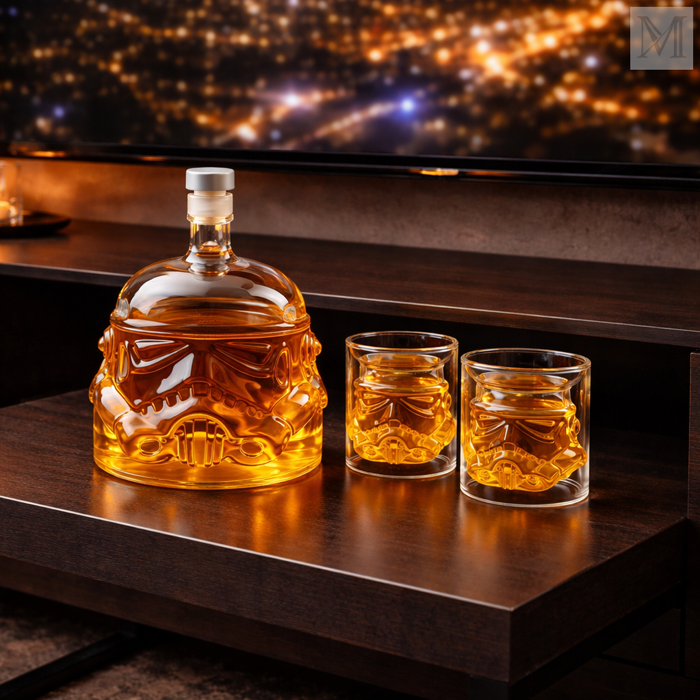 Karafka do Whisky - Zestaw z karafką i szklankami