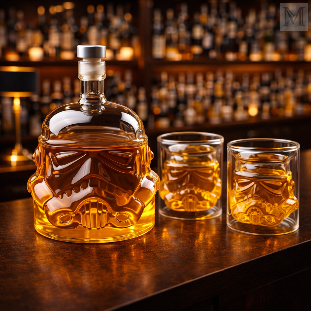 Karafka do Whisky - Zestaw z karafką i szklankami
