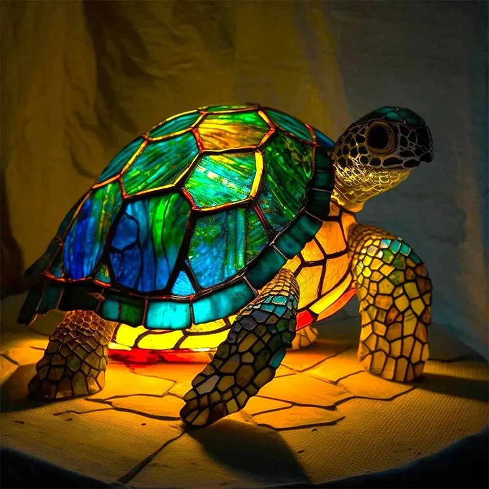 Lampa „Molokai” z motywem żółwia