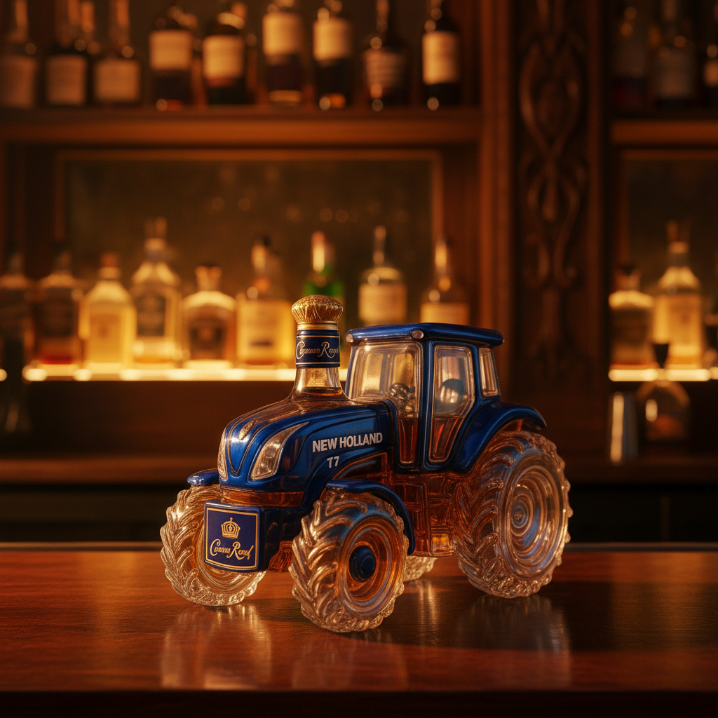 Karafka do whisky - Edycja Traktora New Holland