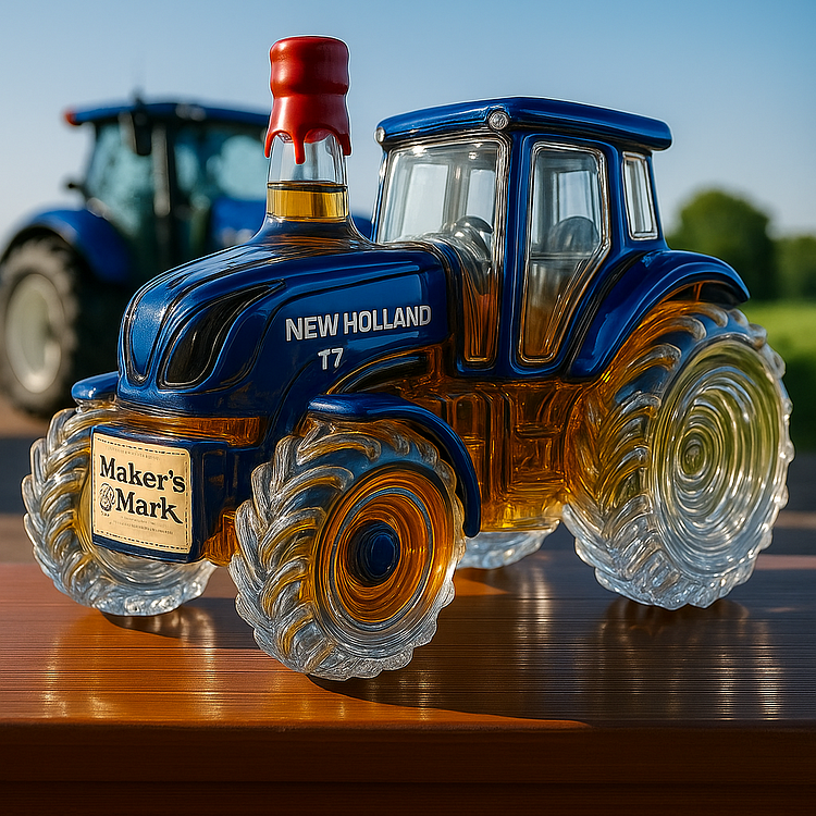 Karafka do whisky - Edycja Traktora New Holland
