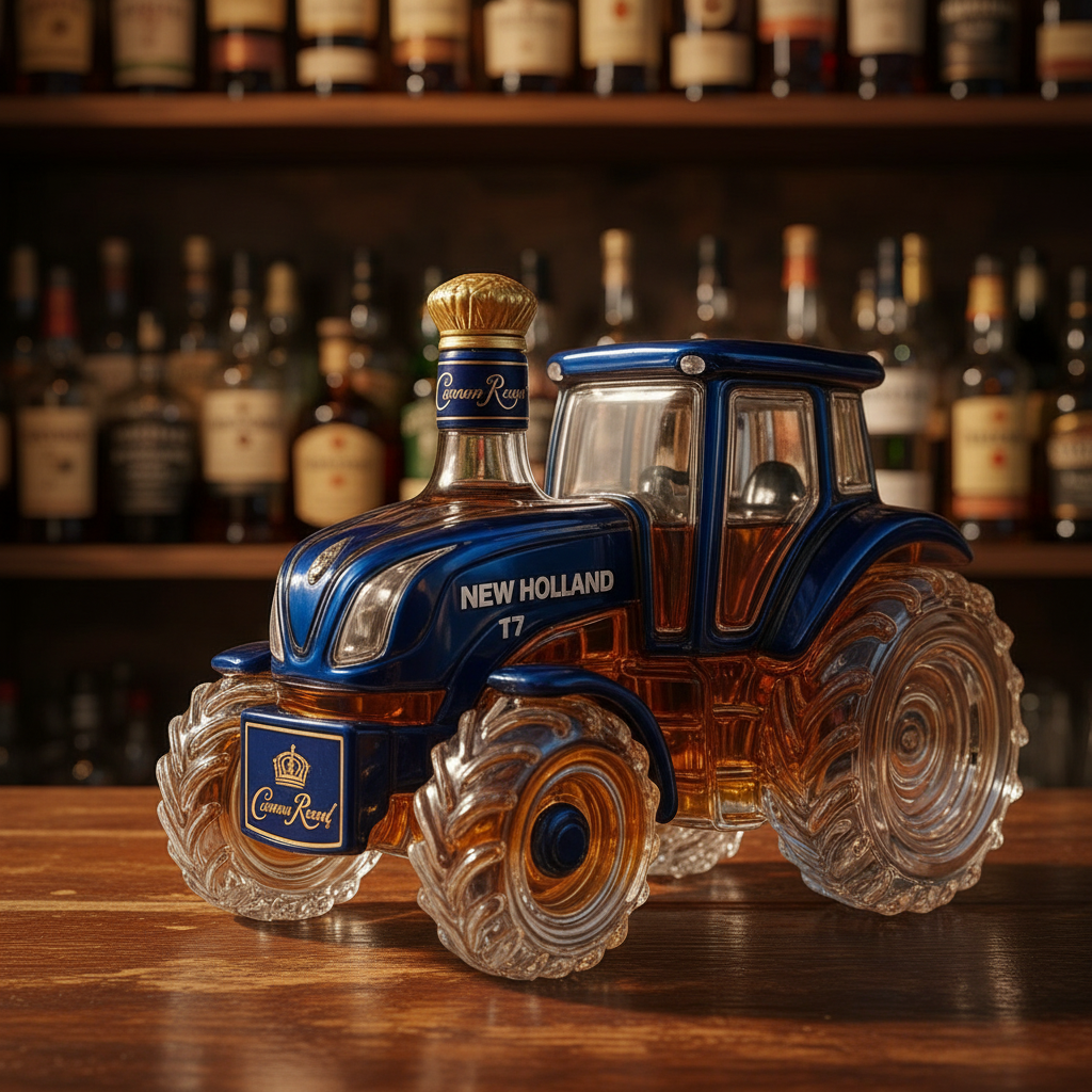 Karafka do whisky - Edycja Traktora New Holland