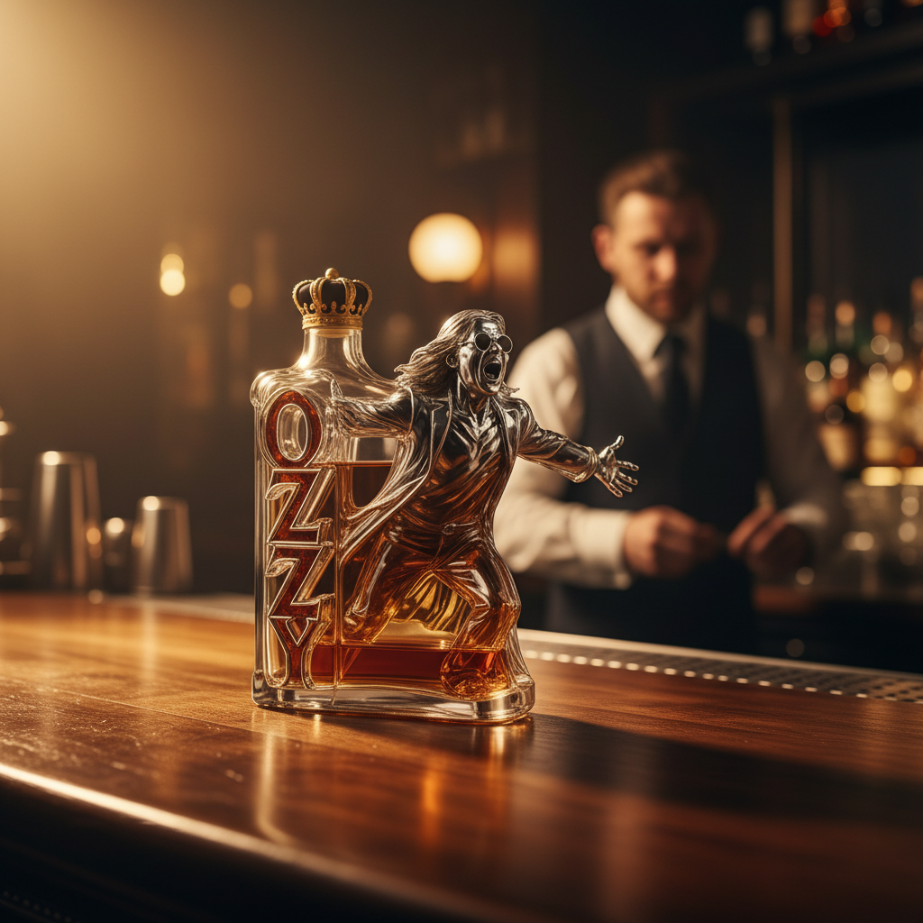 Karafka do whisky - Edycja Ozzy Osbourne: Krzyk