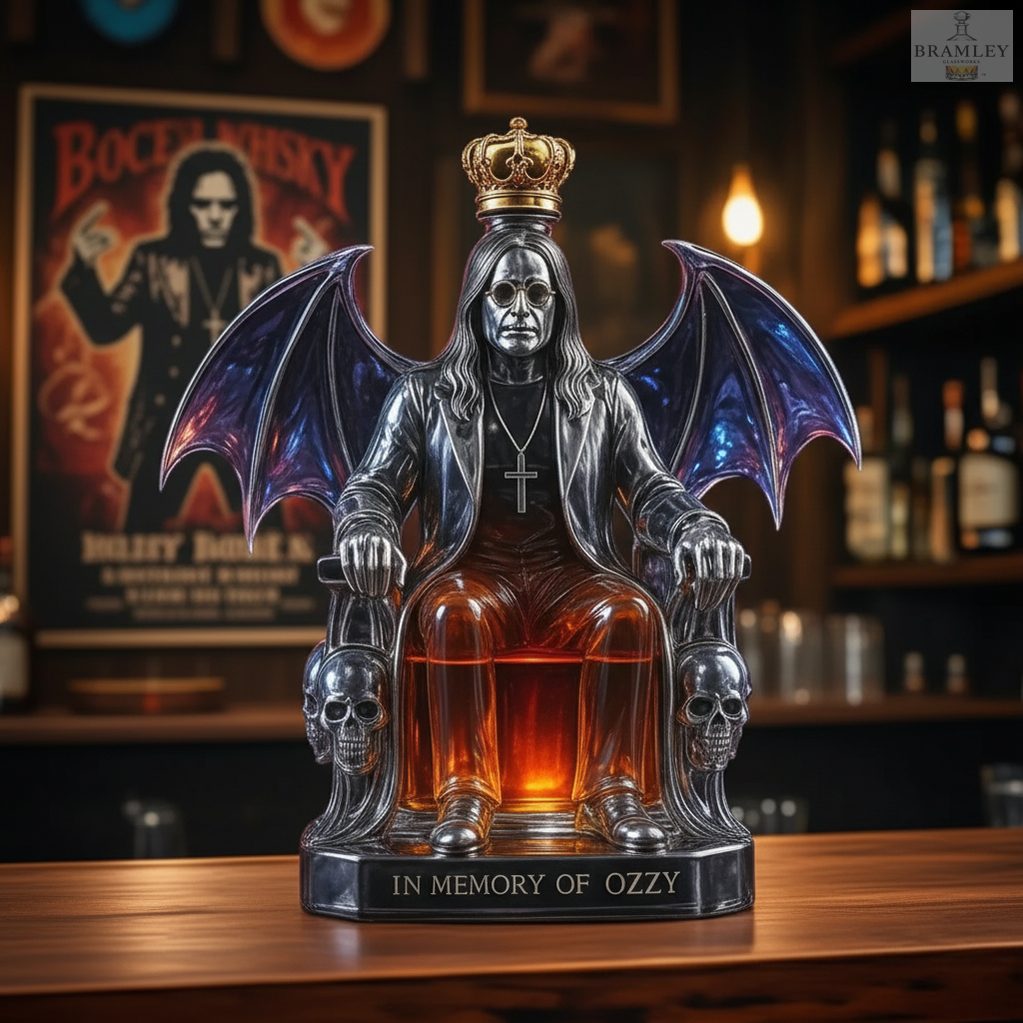 Karafka do whisky - Edycja Ozzy Osbourne: Tron