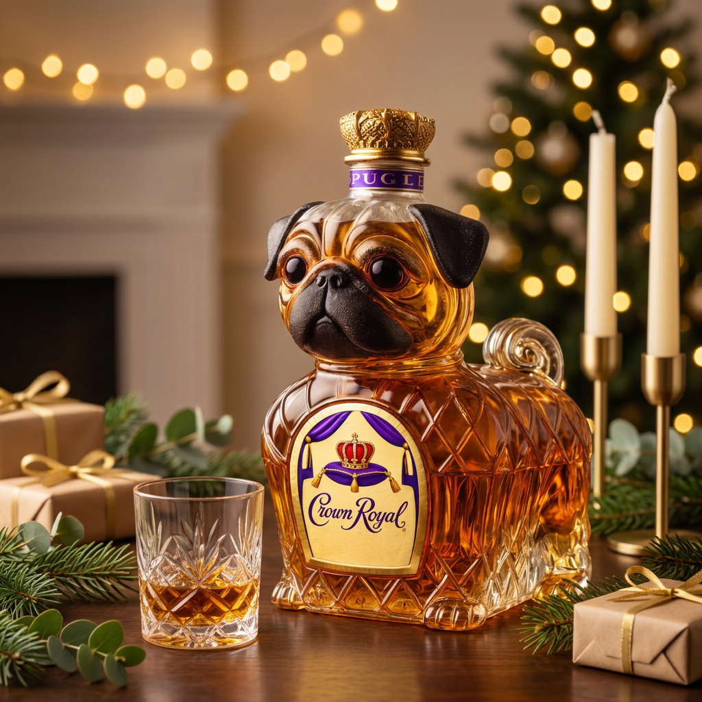 Karafka do whisky - Edycja Mopsa