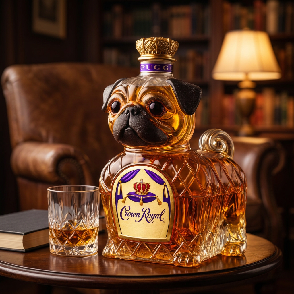 Karafka do whisky - Edycja Mopsa