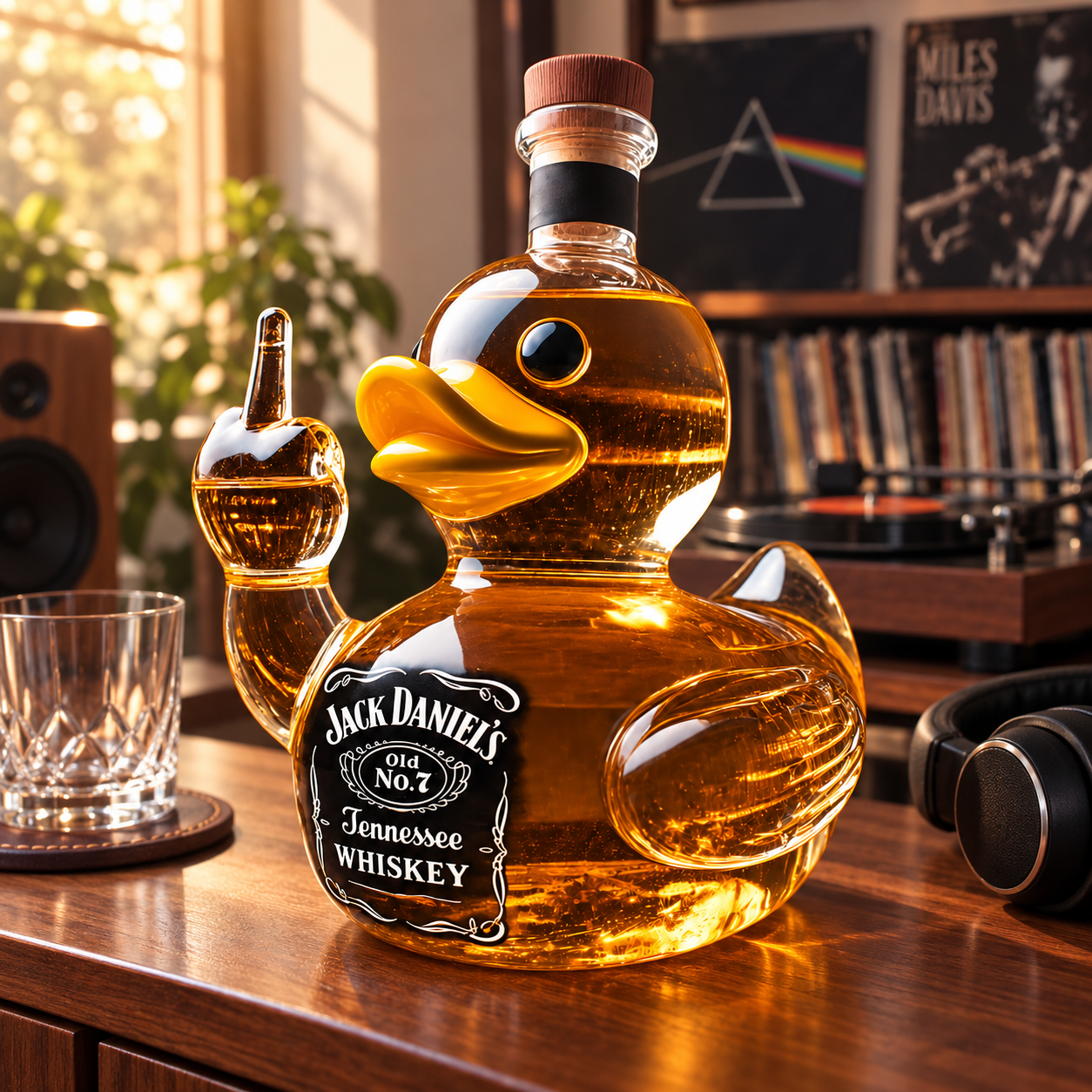 Karafka do whisky - Edycja Gumowej Kaczki