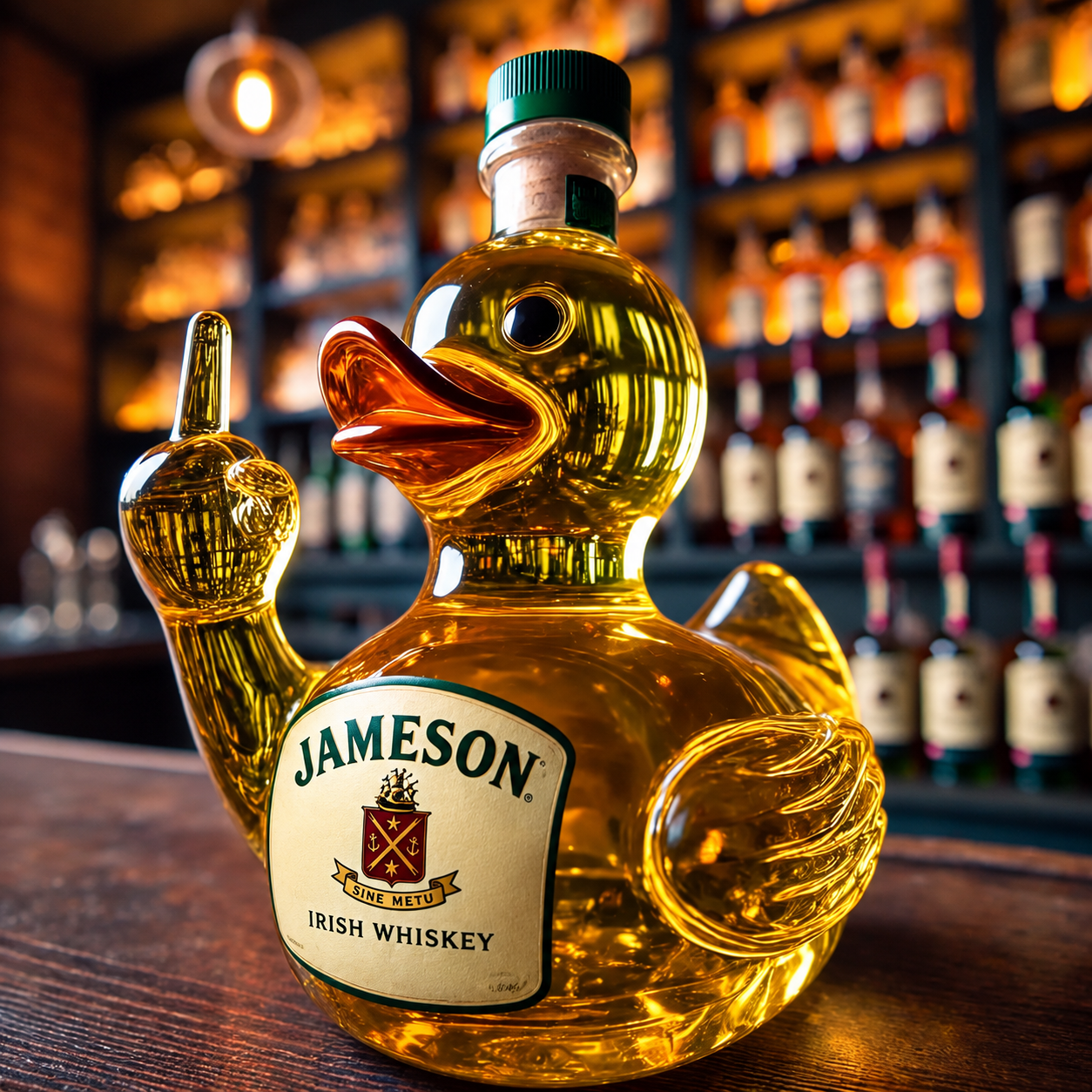 Karafka do whisky - Edycja Gumowej Kaczki