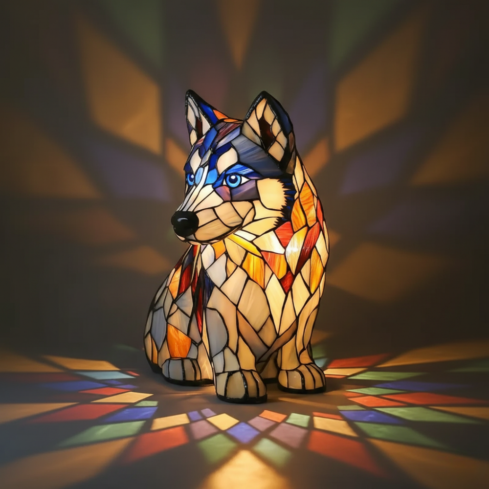 Siedzący husky