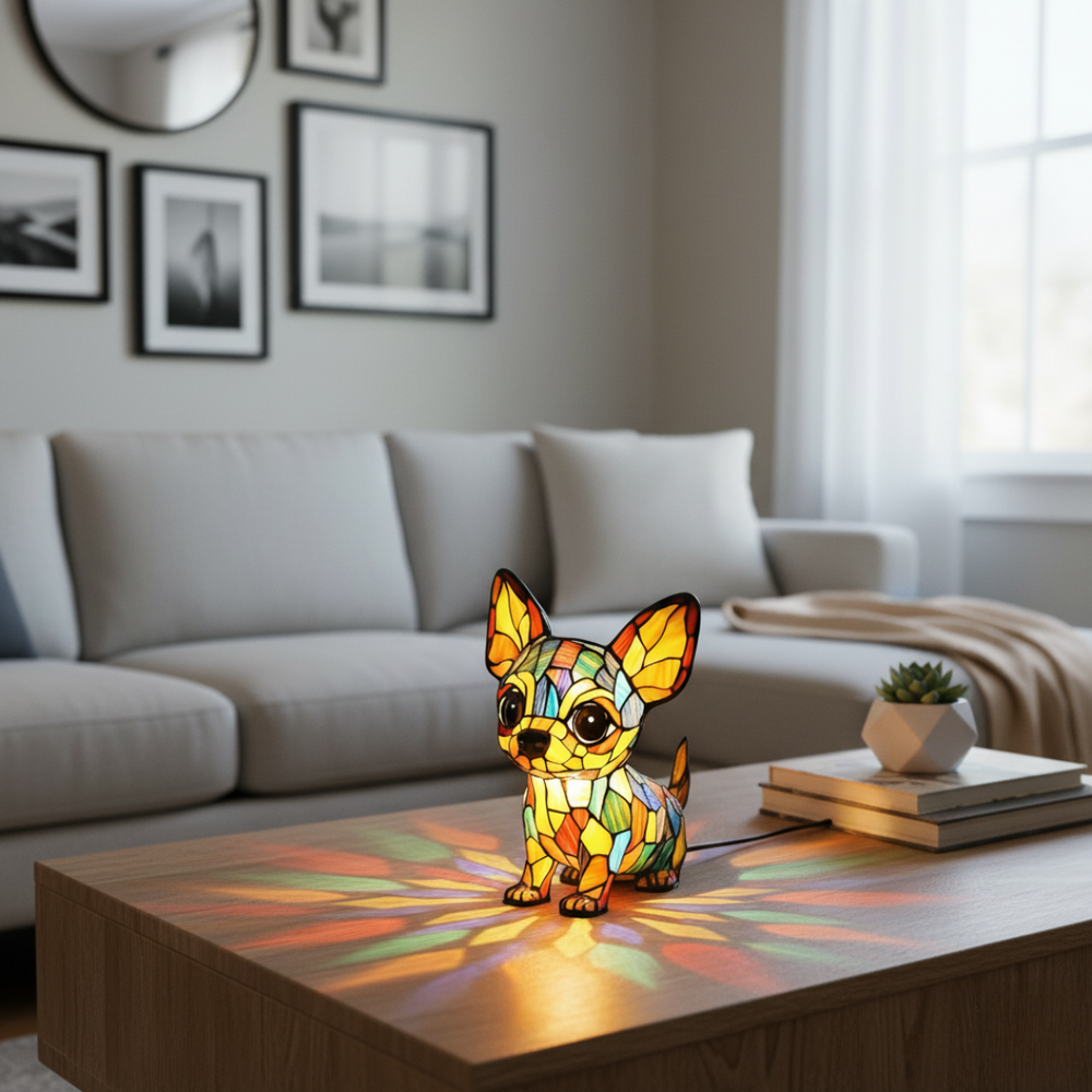 Siedzący chihuahua