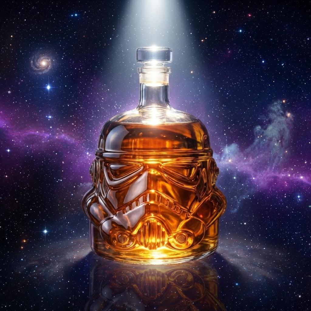 Karafka do whisky - Zestaw Hełm Szturmowca ze szklankami
