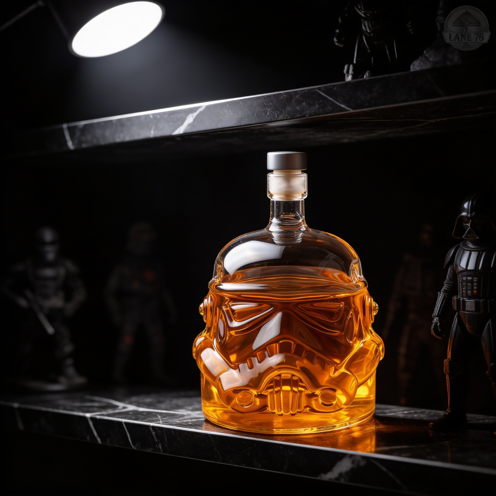 Karafka do whisky - Zestaw Hełm Szturmowca ze szklankami