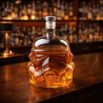 Karafka do whisky - Zestaw Hełm Szturmowca ze szklankami