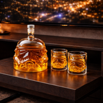 Karafka do whisky - Zestaw Hełm Szturmowca ze szklankami