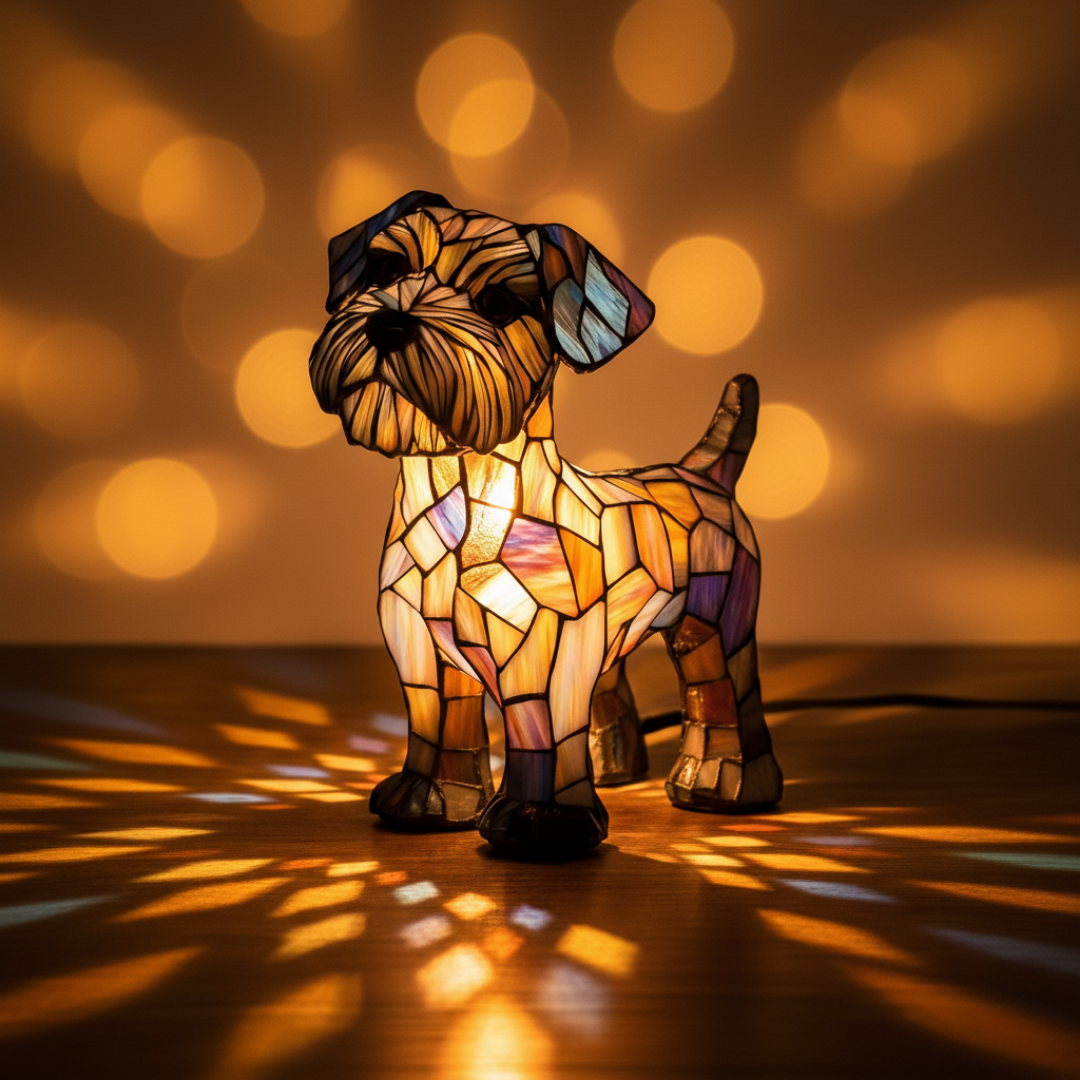 Terrier z głową „stolthead”