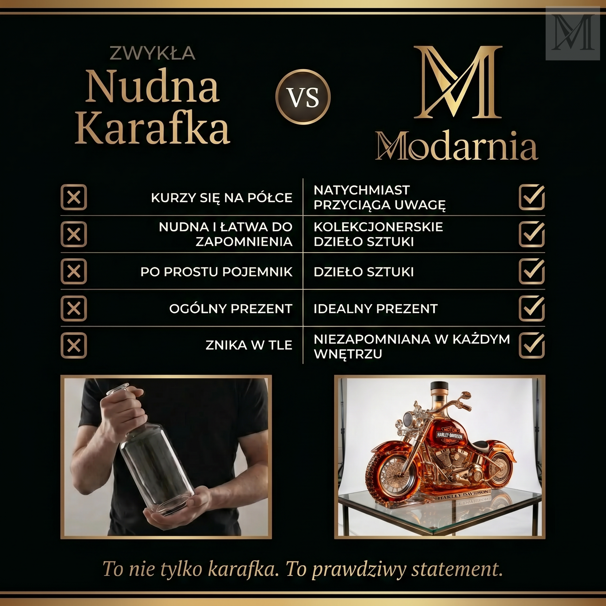 Karafka do Whisky - Edycja Harley-Davidson