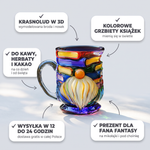Kubek 3D dla mola książkowego - Edycja Krasnolud - najważniejsze cechy