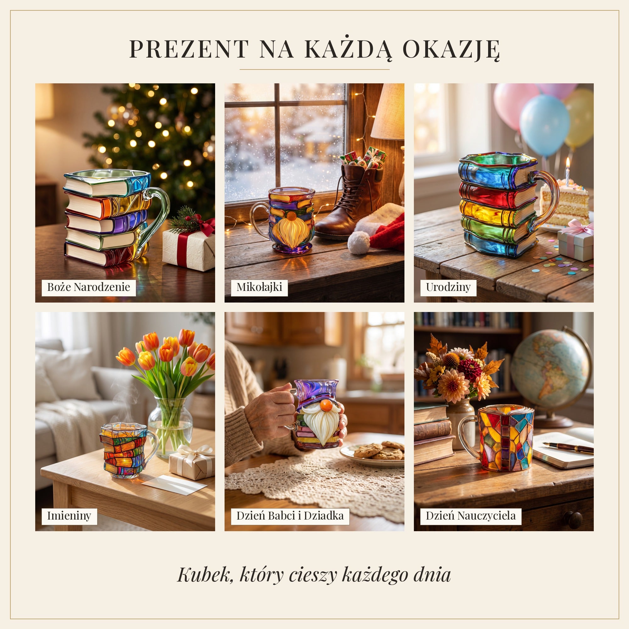 Kubek na prezent na każdą okazję